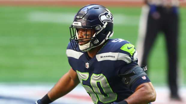 Former Seattle Seahawks linebacker K.J. Wright (50)